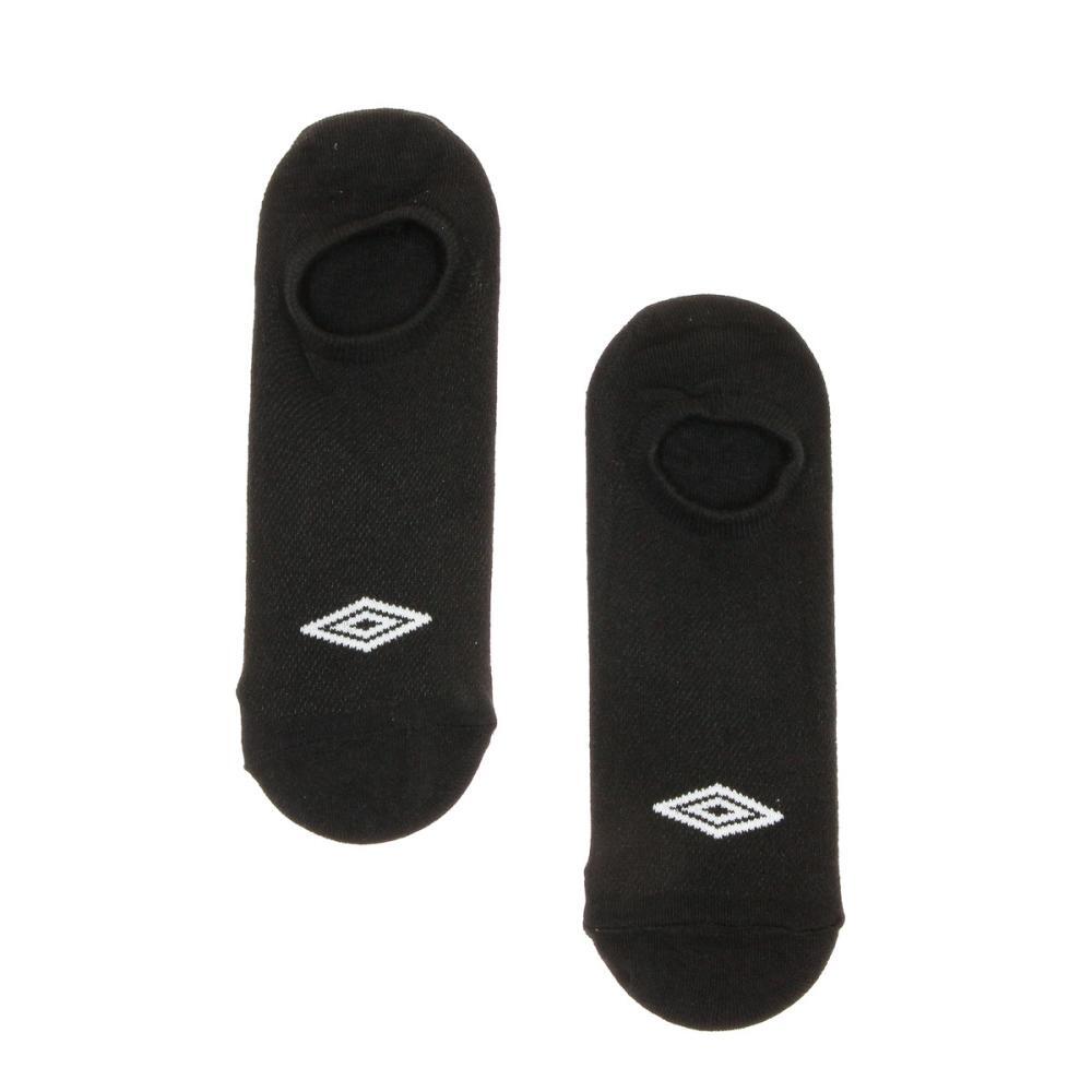 Umbro Unisex Black Socks - 2 Pairs