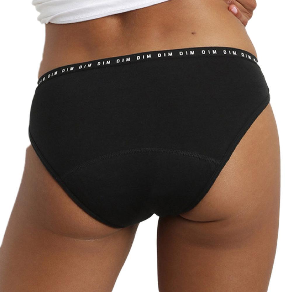 Culottes Menstruel Flux Moyen Noir femme DIM D0AY7 2/7