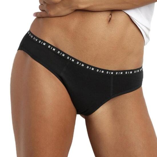 Culottes Menstruel Flux Moyen Noir femme DIM D0AY7