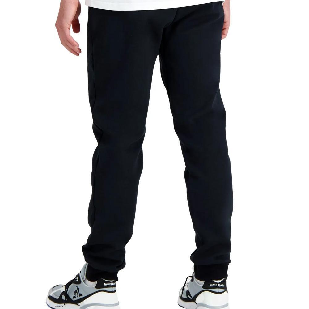 Men's Le Coq Sportif Regular Fit Black Joggers 2/5