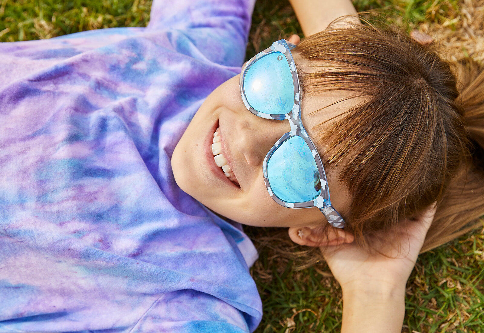 Zonnebril voor kinderen - Categorie 3 polariserend - Head in the Clouds 5/6