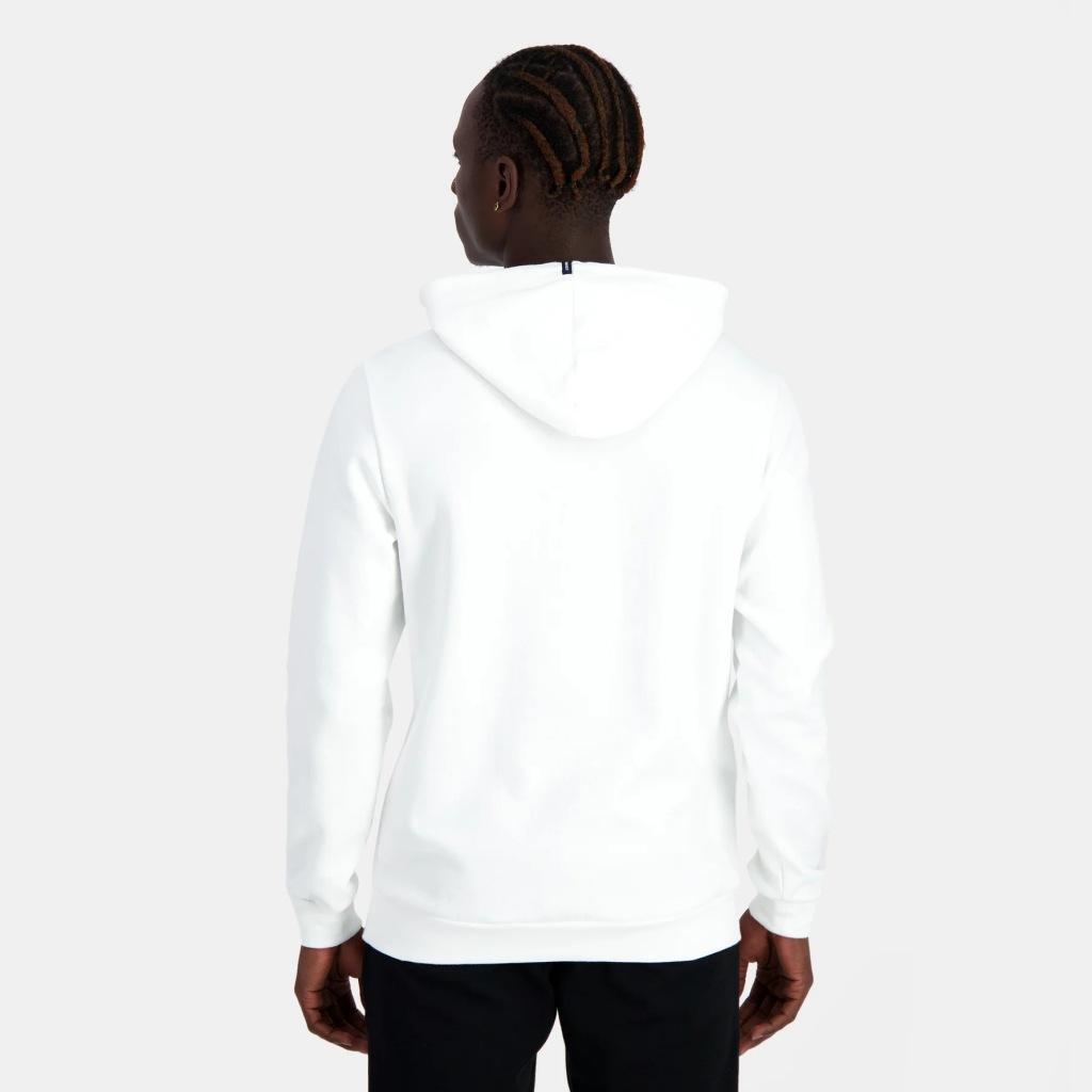 Bluza polarowa LE COQ SPORTIF ESS HOODY N Biały 3/5