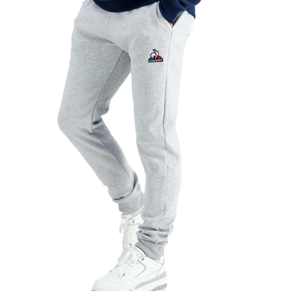 Men's Grey Le Coq Sportif Ess Regular Joggers