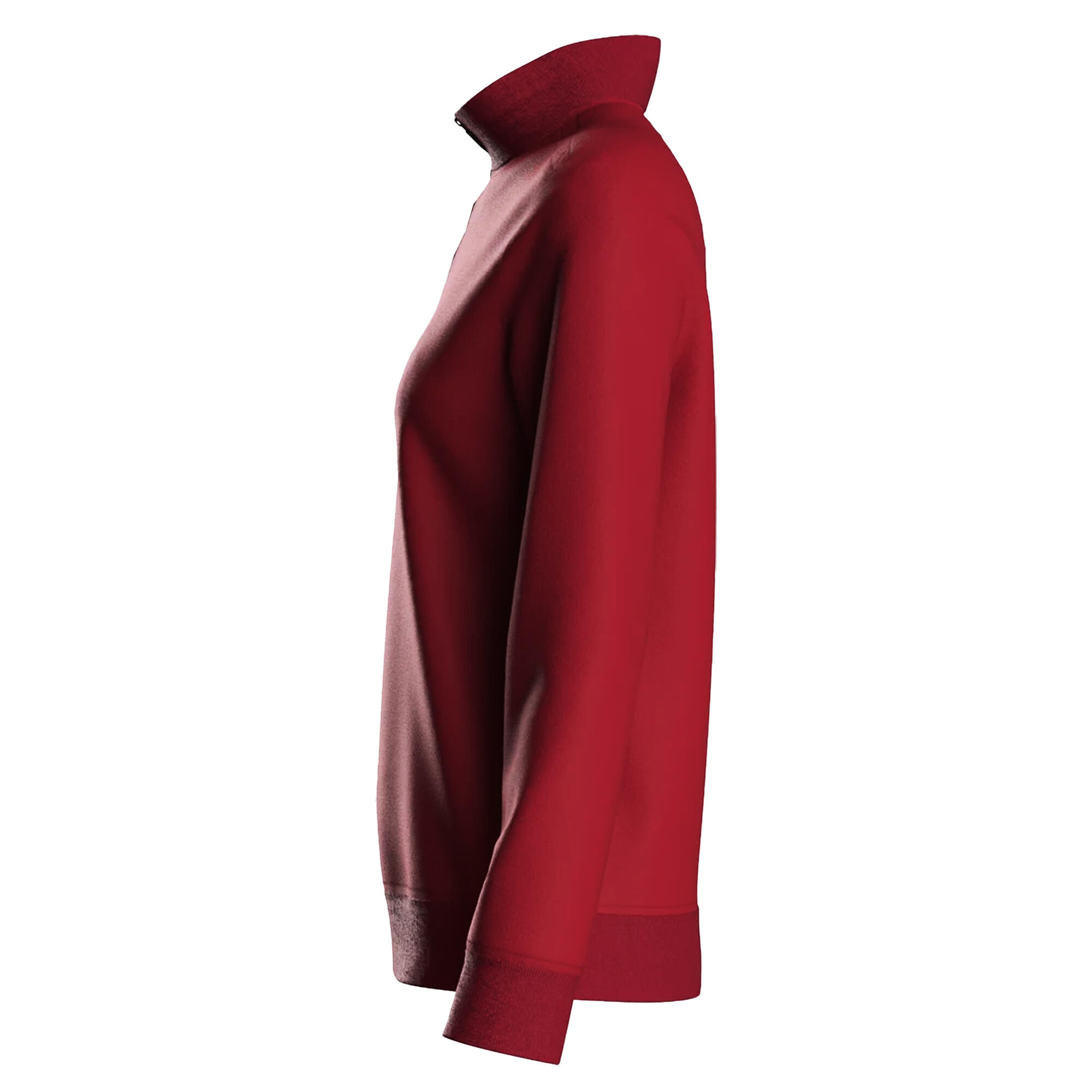 Sweat CLUB ESSENTIAL Femme (Bordeaux) 3/4