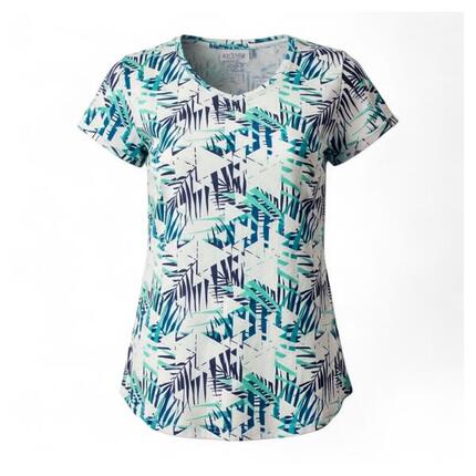 T-Shirt Moana Tropic T-Shirt Damen Sommershirt in Gelb