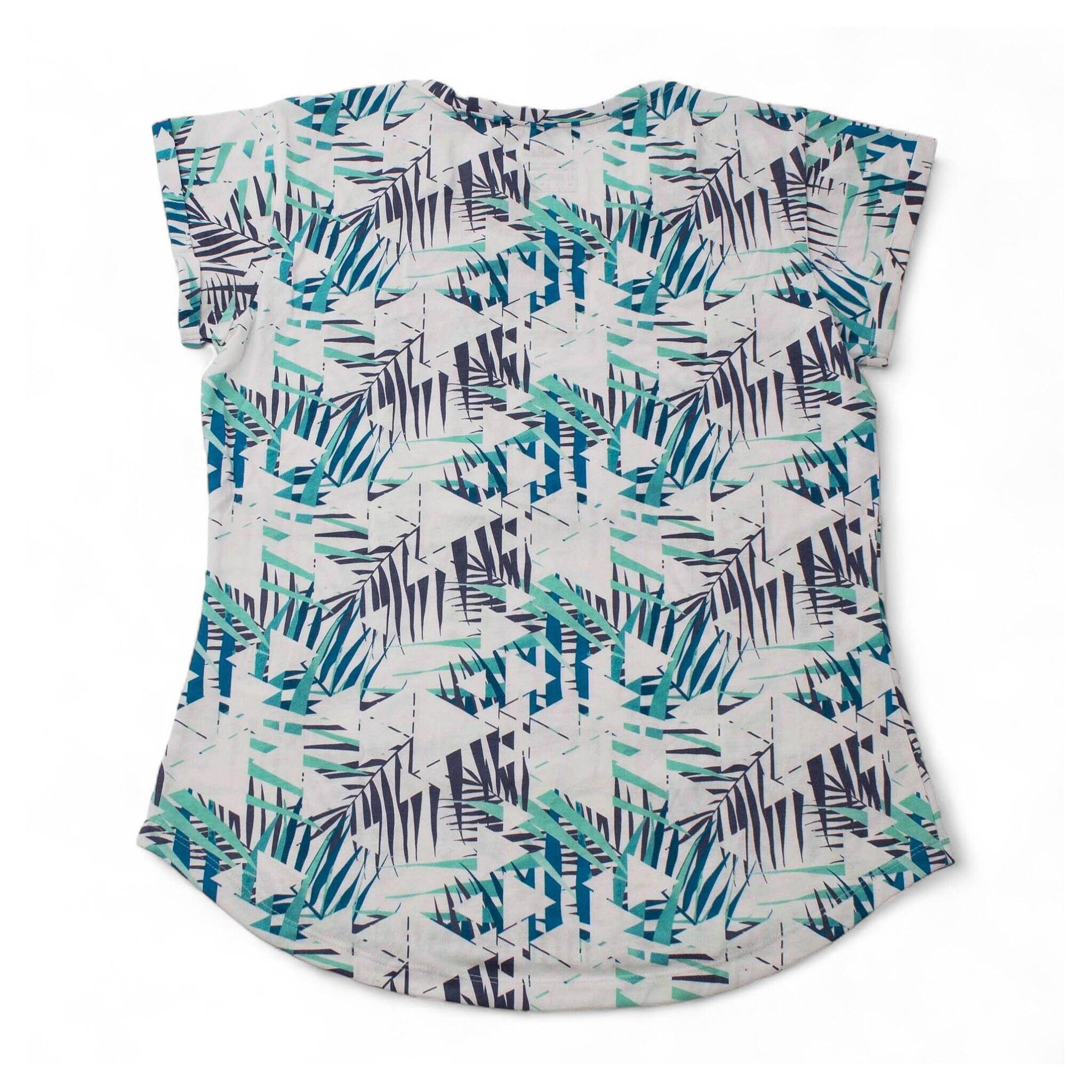 T-Shirt Moana Tropic T-Shirt Damen Sommershirt in Blau 3/3