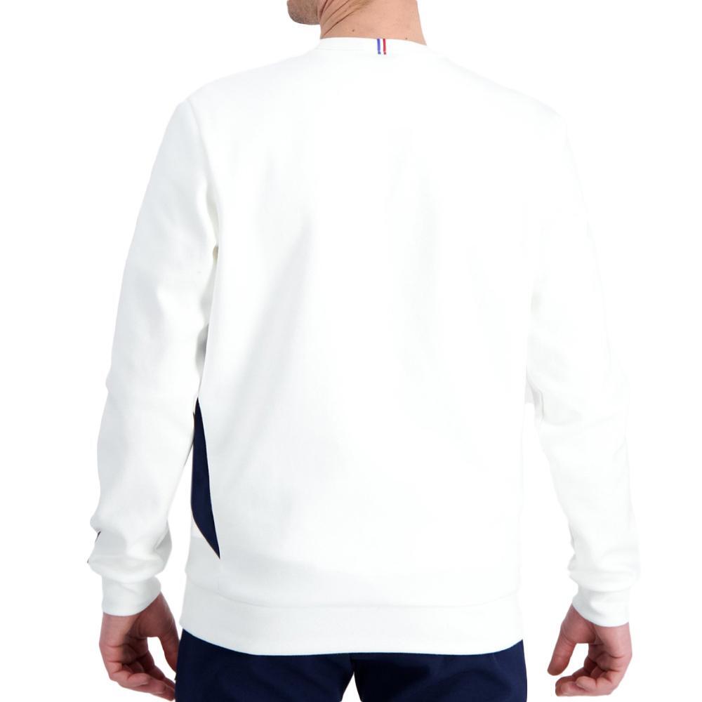 Sudadera Blanca Hombre Le Coq Sportif 2410214 2/5