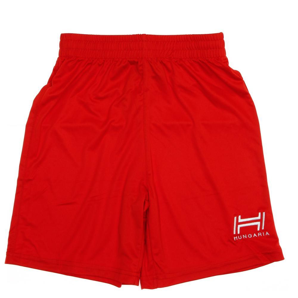 Short rouge garçon Hungaria Premium 1/2
