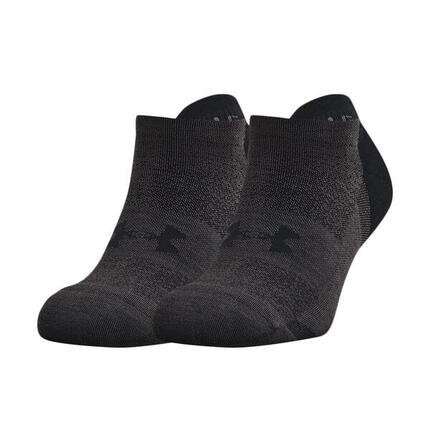X1 Paire de Chaussettes Gris/Noir Homme Under Armour Armourdry Run