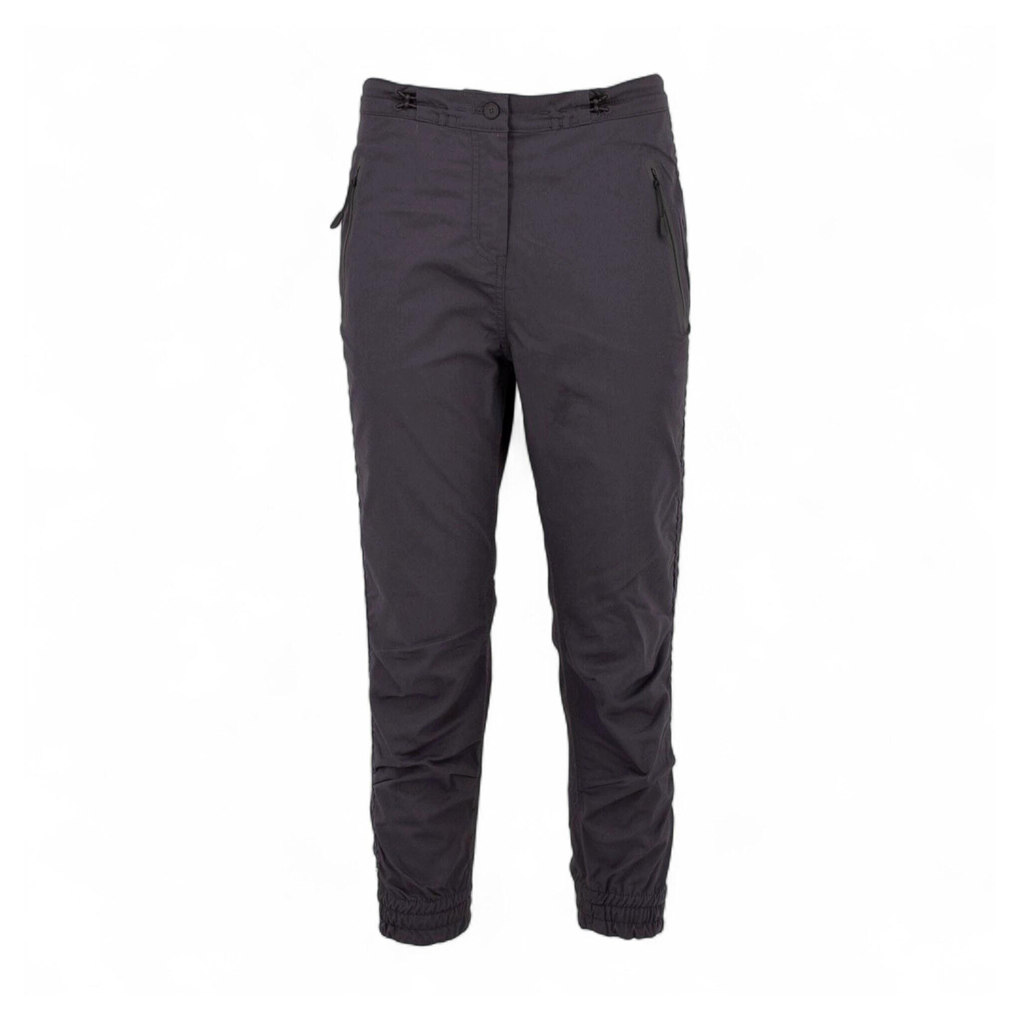 Wanderhose Cuffed in Grau 3/4