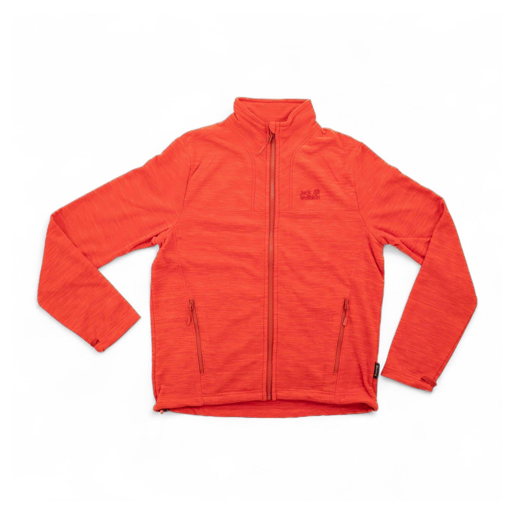 Sweatshirt Track Fleece Hiking Herren Jacke Sweatjacke Innen in Grau 2/4