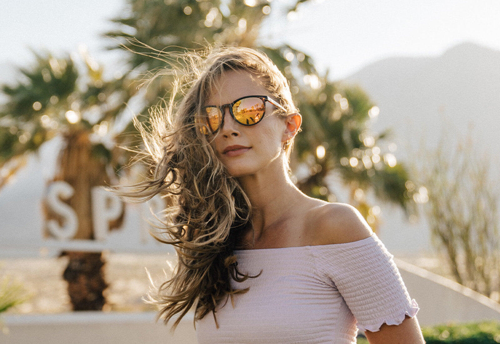 Lunettes de soleil adultes - Catégorie 3 Polarisée - Pink Ink Mai Tais 6/6