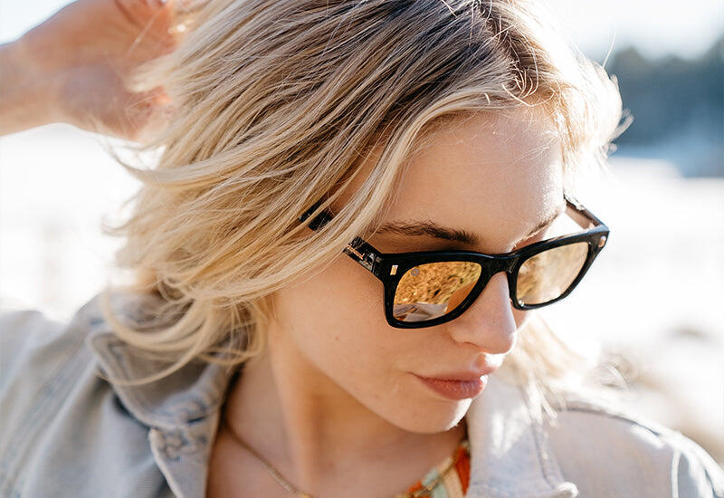 Lunettes de soleil adultes - Catégorie 3 Polarisée - Black / Peach Seventy Nines 5/5
