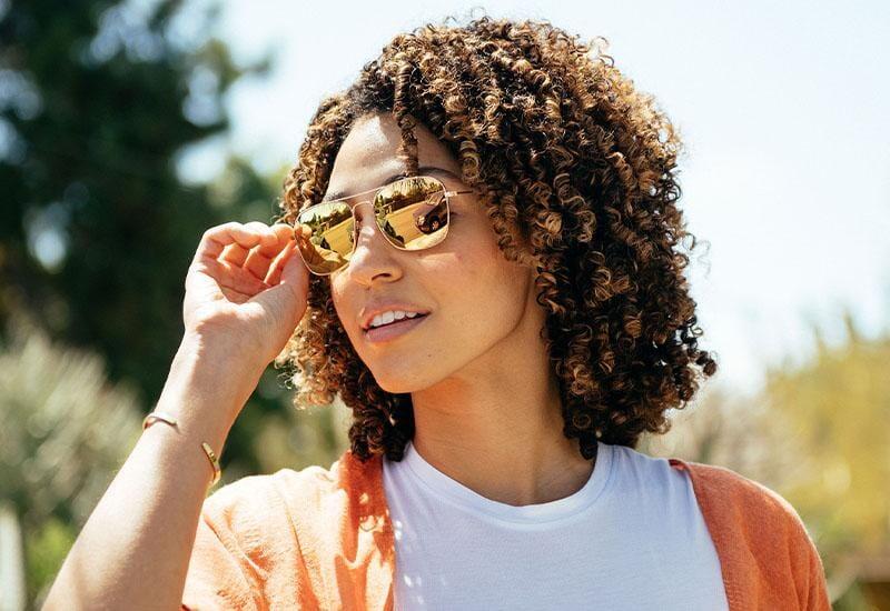 Lunettes de soleil adultes - Catégorie 3 Polarisée - Rose Gold / Copper Mount 5/5