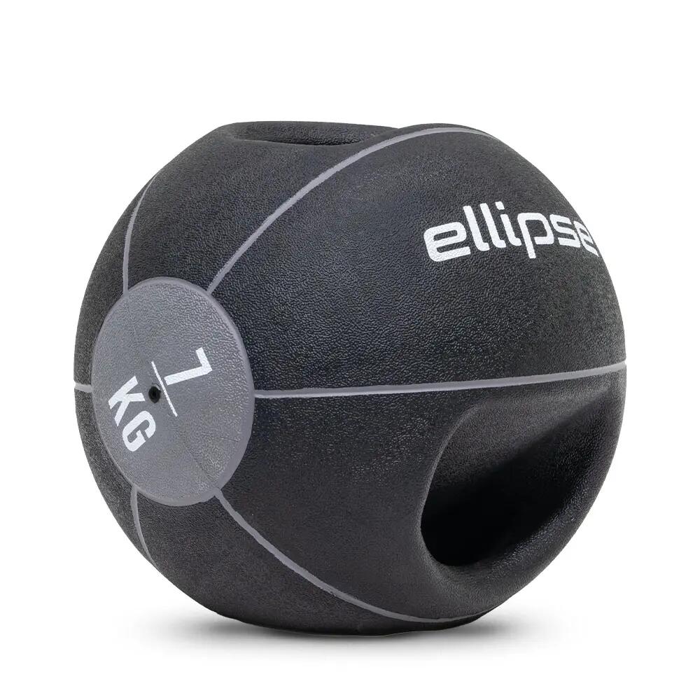 Medicine Ball with Handle 3 kg - Grey