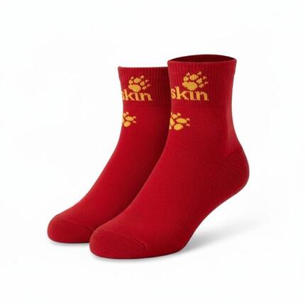 Accessoires 2x Casual Mid Cut socks Sneaker in Rot