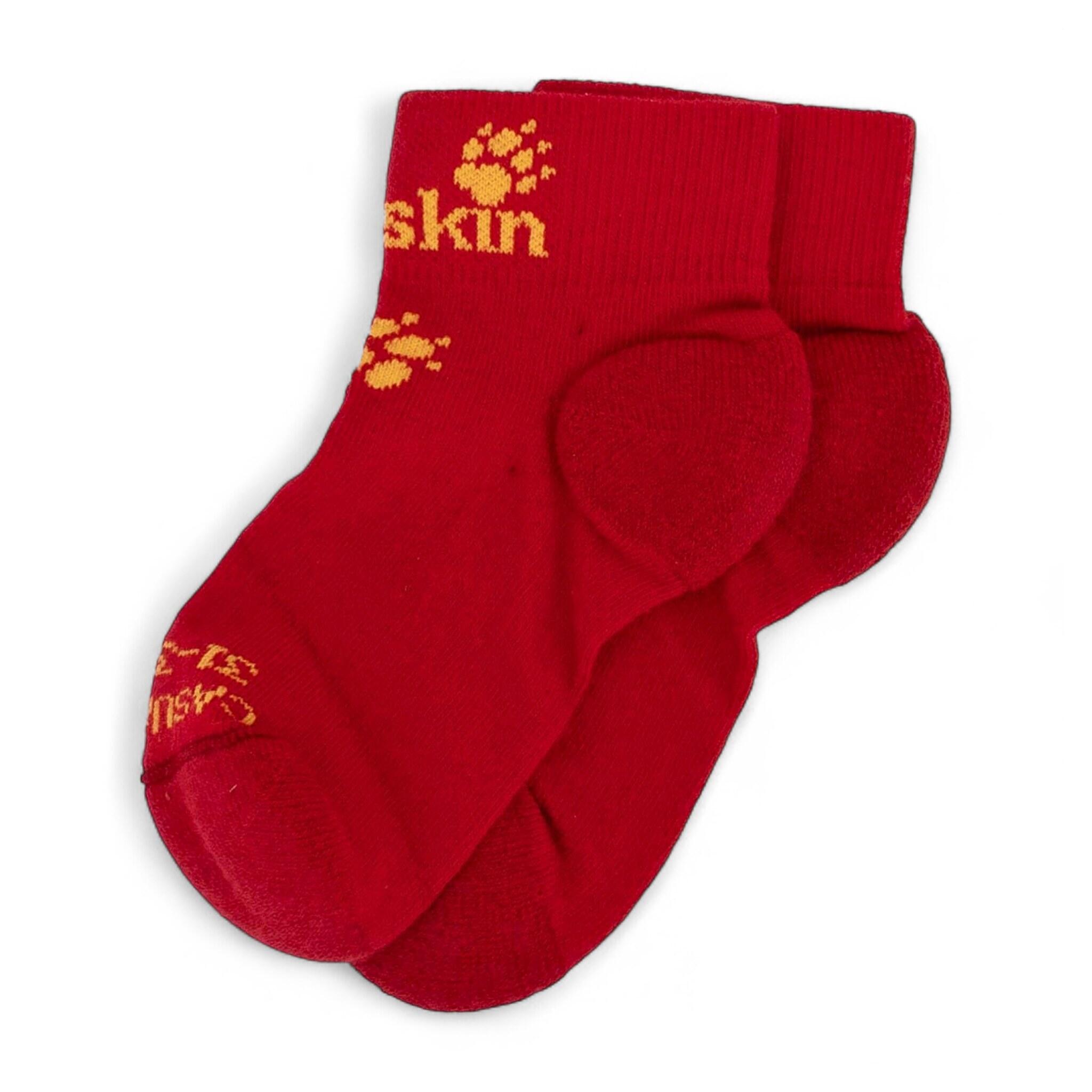 Accessoires 2x Casual Mid Cut socks Sneaker in Rot 2/2