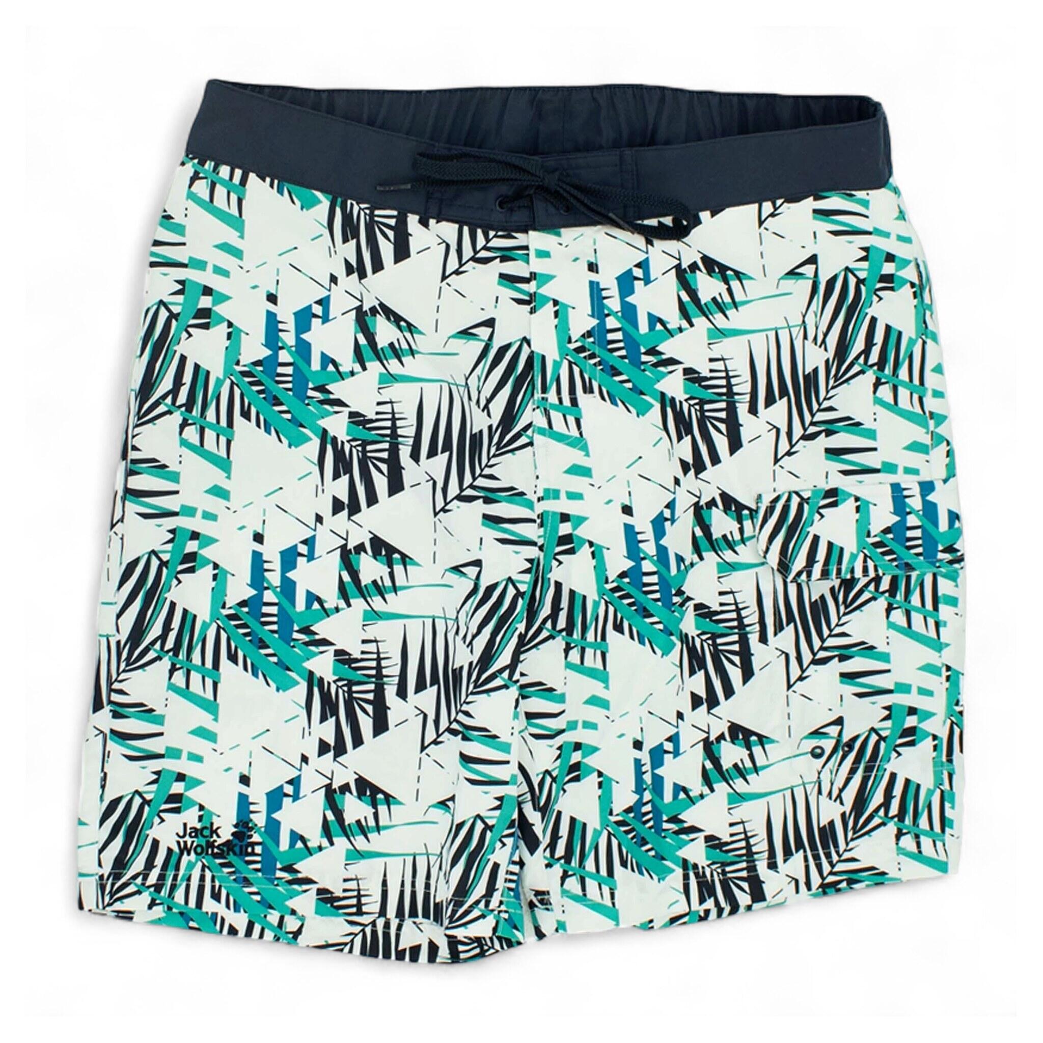 Shorts Moana Tropic Board Badehose Schwimmhose in Blau 2/3