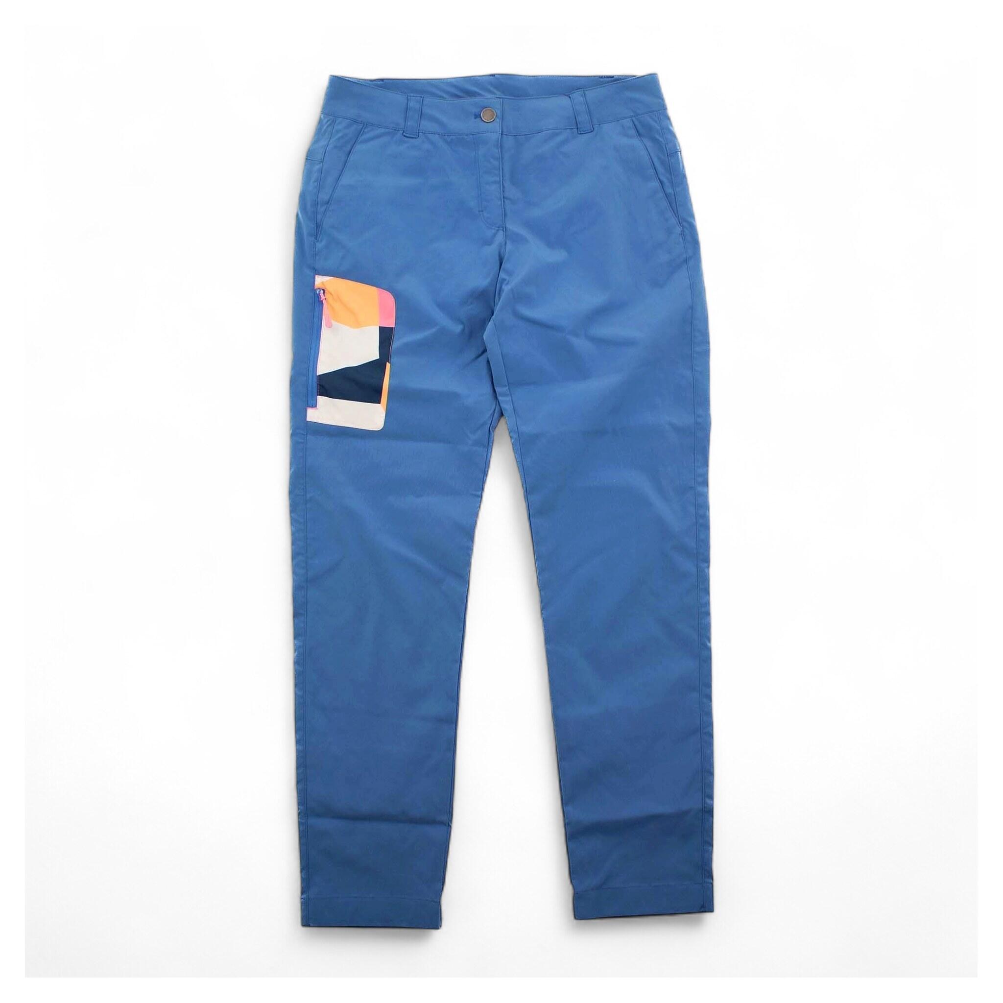 Wanderhose Hideaway Winddicht in Blau 2/5