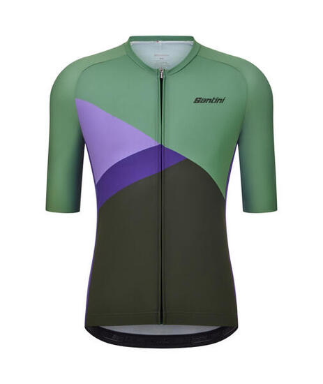 Climb - Heren Shirt Met Korte Mouwen - Salie Groen - Wielersport