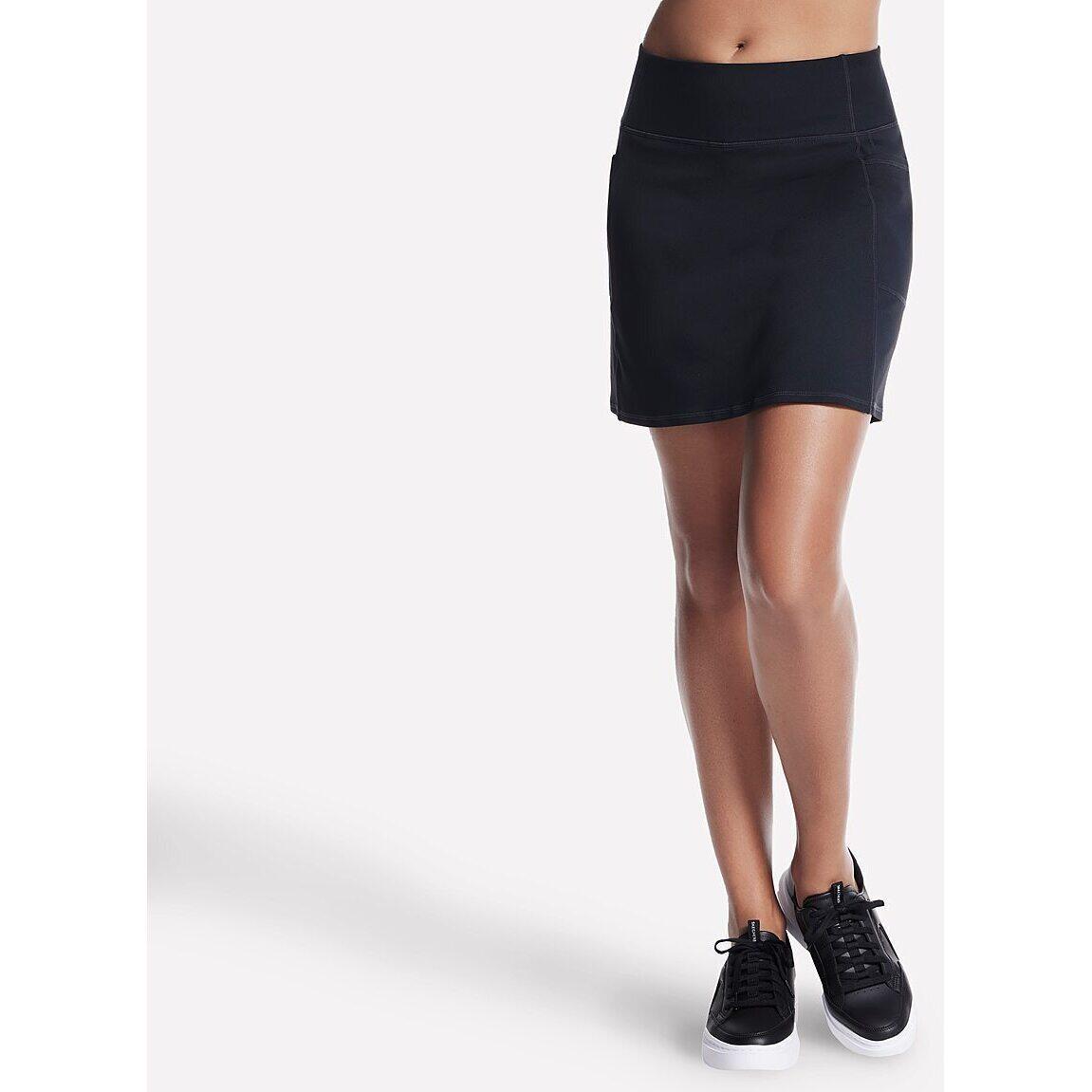 Falda Skechers GO FLEX Skort, Negro, Mujer 4/4