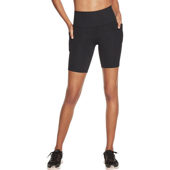 Medias Skechers GO WALK 8 inch Walk Short, Negro, Mujer
