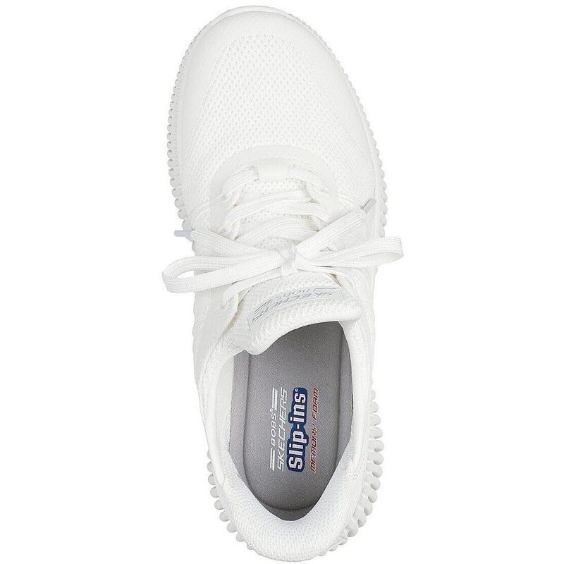 Pantofi sport femei Skechers Bobs Geo Lite - Divine Pace, Alb