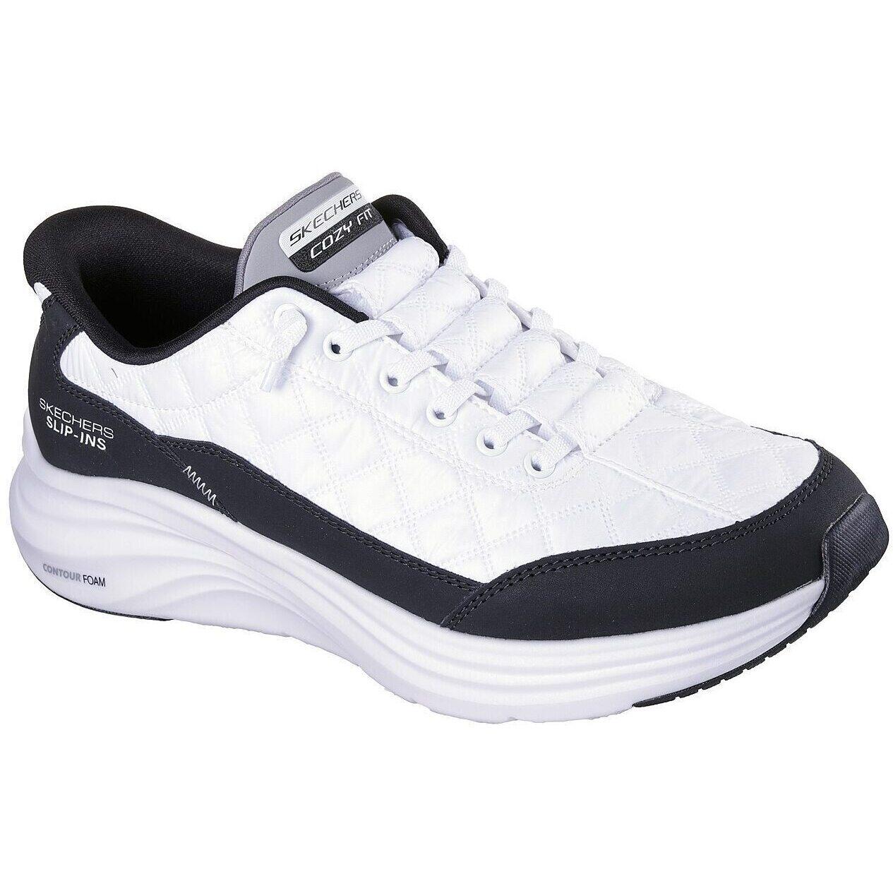 Pantofi sport barbati Skechers Contour Foam - Cozy, Alb