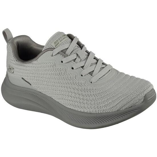 Zapatillas Skechers Bobs Moda Flex-mellow Dawn, Gris, Mujer