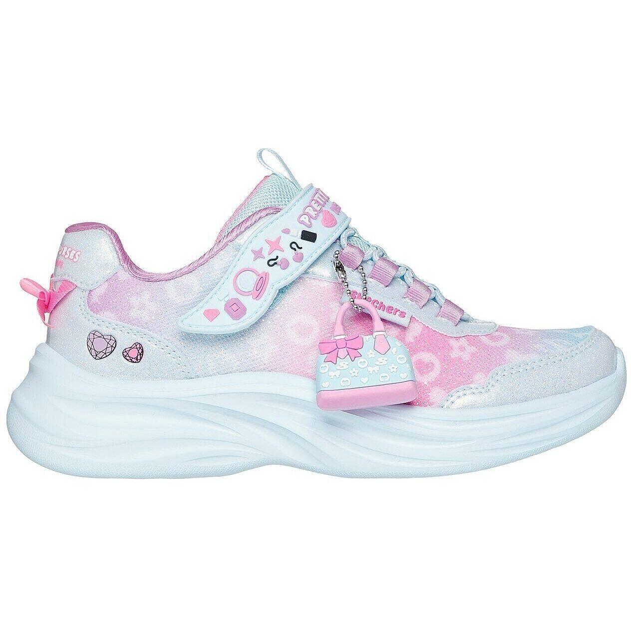Baskets Skechers Power Jams 2.0, Bleu, Enfants 3/5