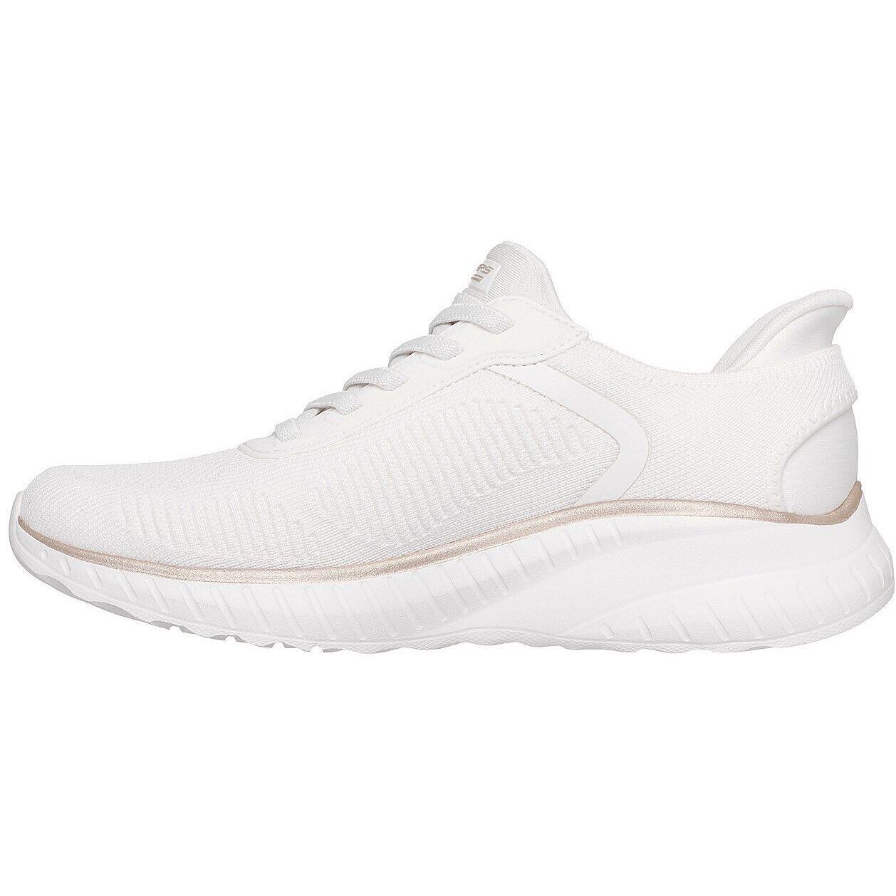 Baskets Skechers Bobs Squad Chaos - C, Blanc, Femmes 5/5