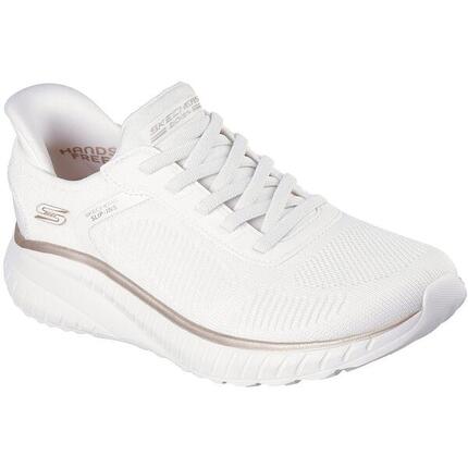 Zapatillas Skechers Bobs Squad Chaos - C, Blanco, Mujer