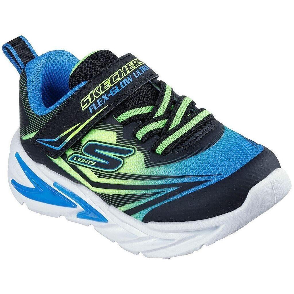 Маратонки Skechers S Lights-flex-glow, Син, Деца