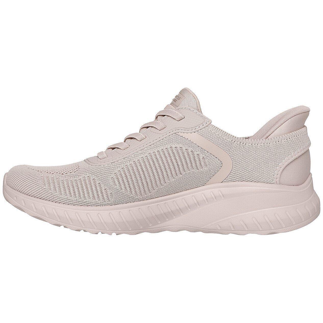 Sneakers Skechers Bobs Squad Chaos - C, Beige, Women 5/10