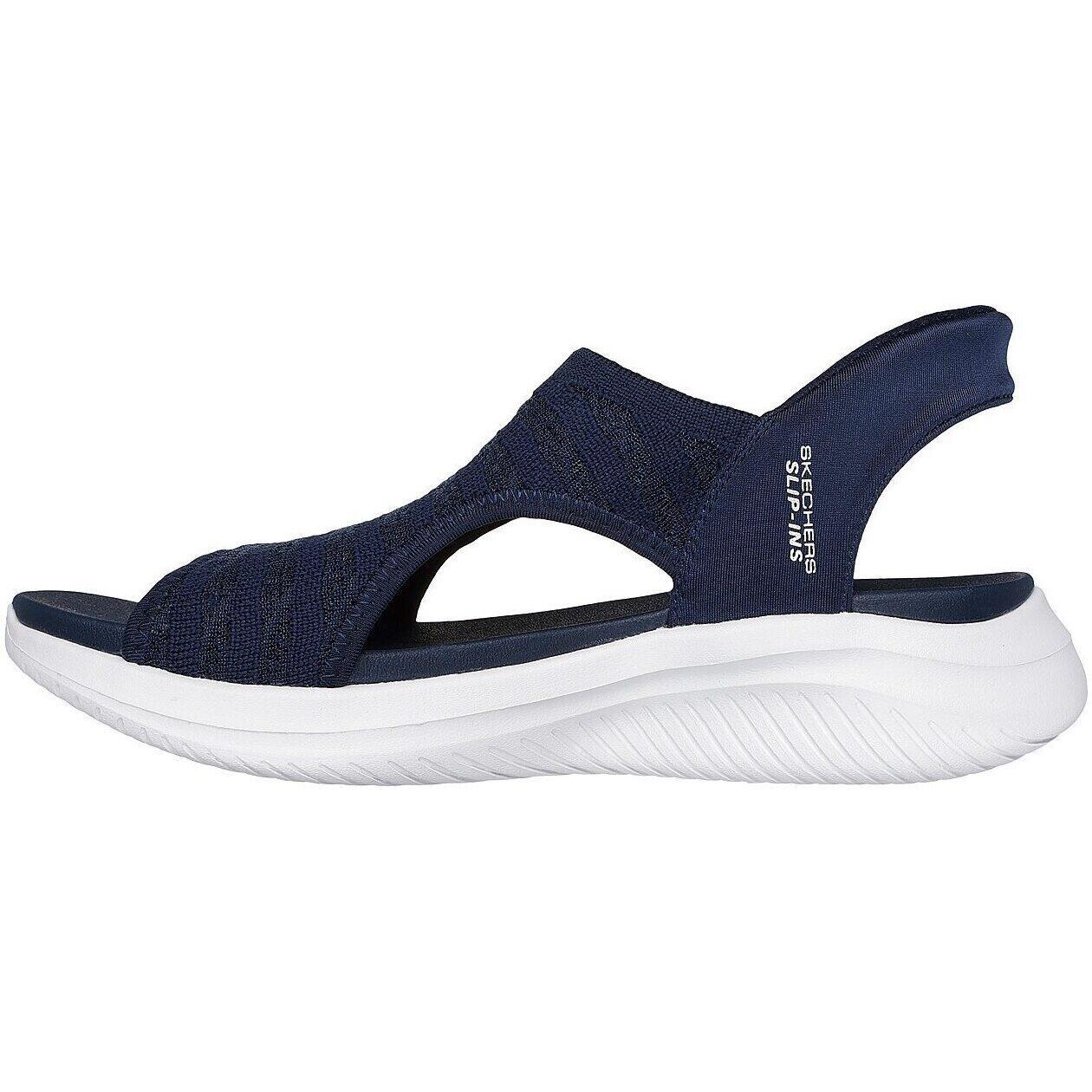 Sandales Skechers Ultra Flex 3.0 Sandal - Sun W, Bleu, Femmes 5/5