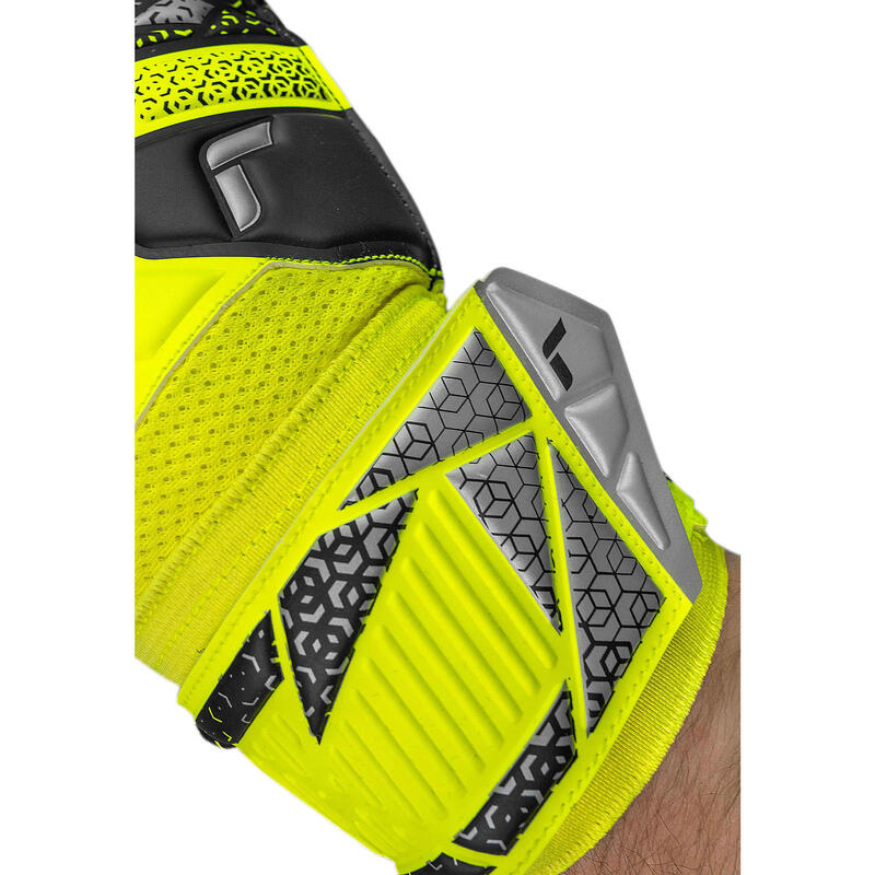 Mănuși portar Reusch Attrakt Solid - Velcro, spumă, respirabile, pentru bărbați