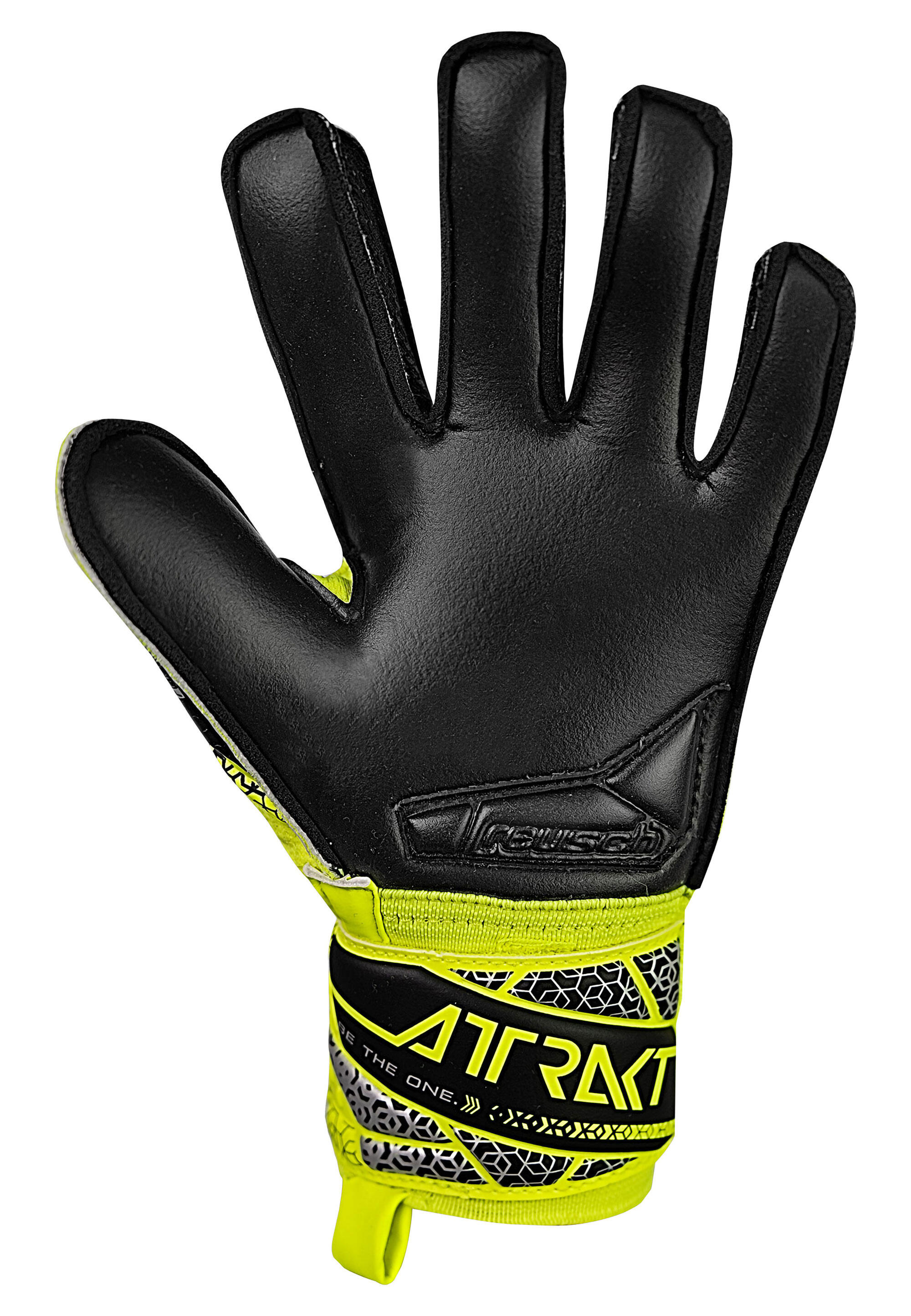 Guanti portiere per bambini Reusch Attrakt Silver 3/7