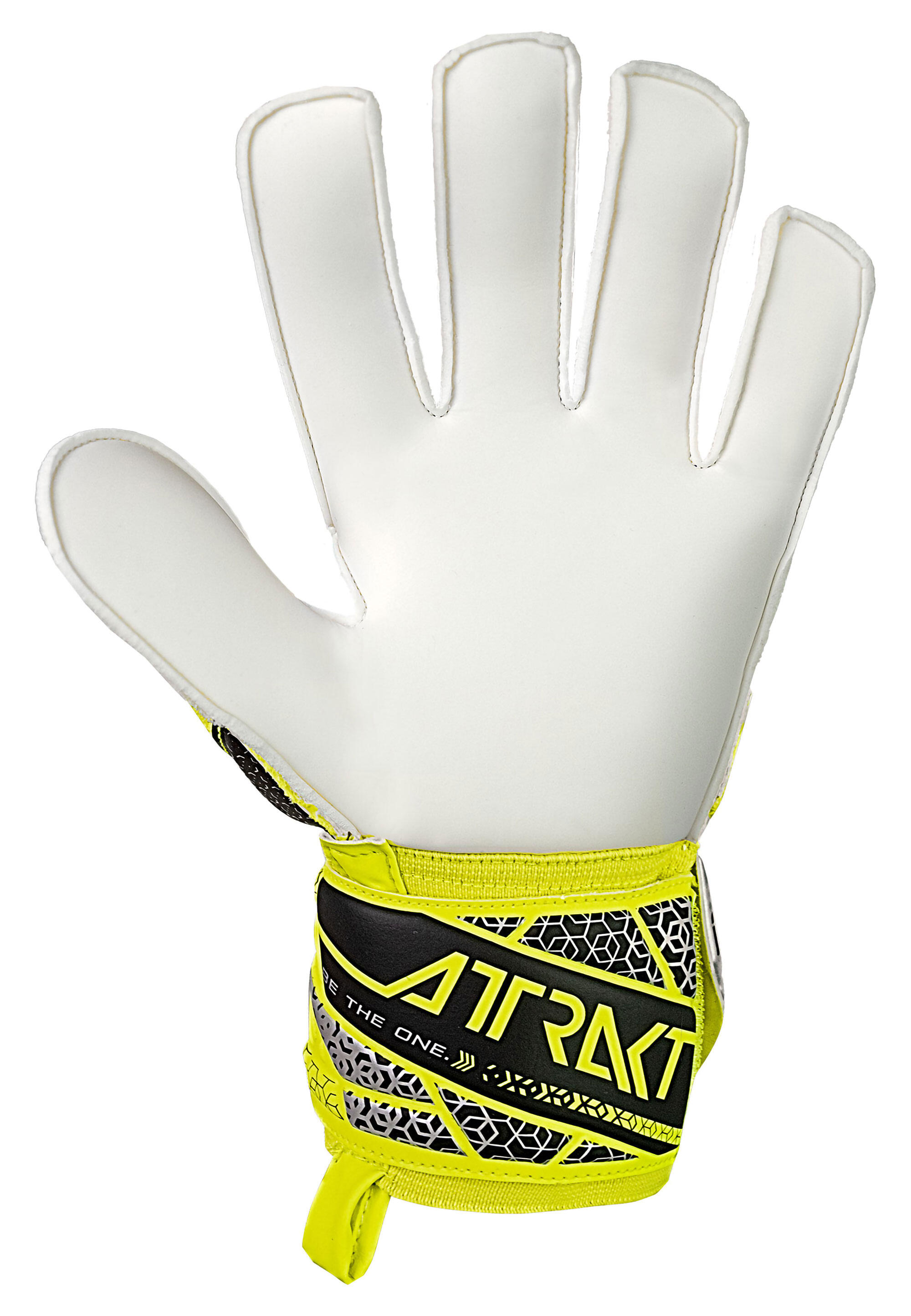 Guantes de portero Reusch Attrakt Solid - Velcro, espuma resistente. 5/7