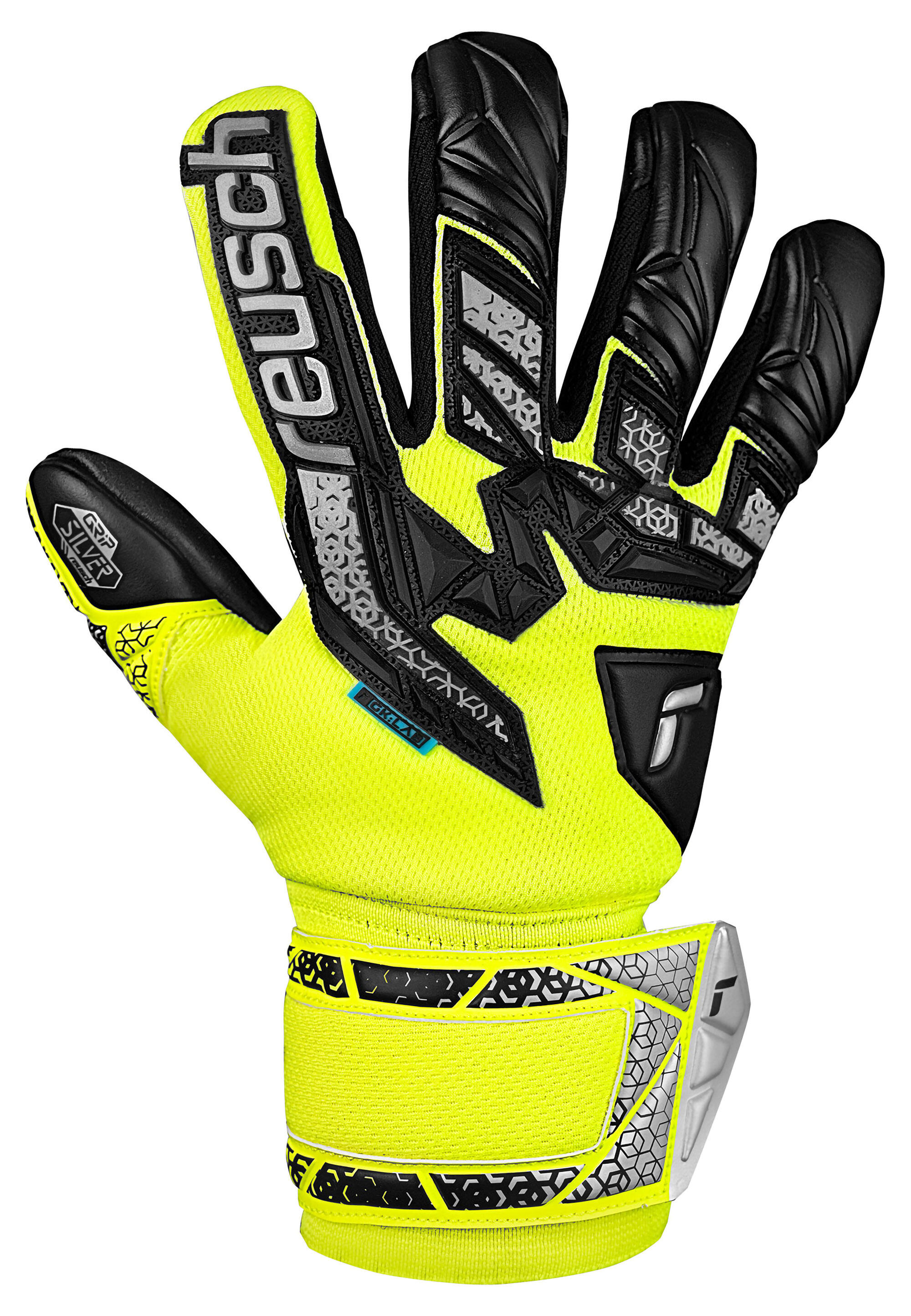 Dziecięce rękawice bramkarskie Reusch Football Attrakt Freegel Silver 2/7
