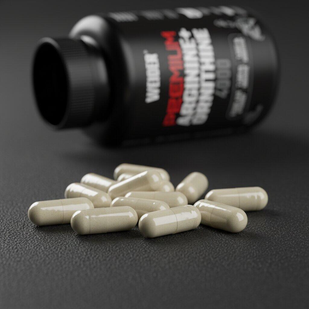 Weider Arginine + Ornithine 4000 (180 Caps) Unflavoured - Aminozuren 4/7