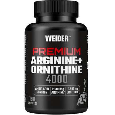 Weider arginine + ornithine 4000 (180 caps) unflavoured - aminozuren