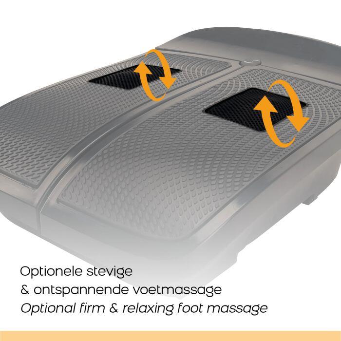 Vibration Leg Trainer Vibrationsplatte - Schwarz | Decathlon