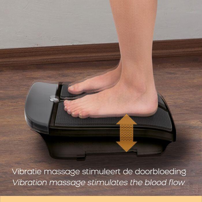 Entrenador de Piernas por Vibración Plataforma Vibratoria - Negro 2/7