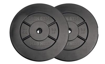 Set di dischi per bilanciere - 2 x 10 kg