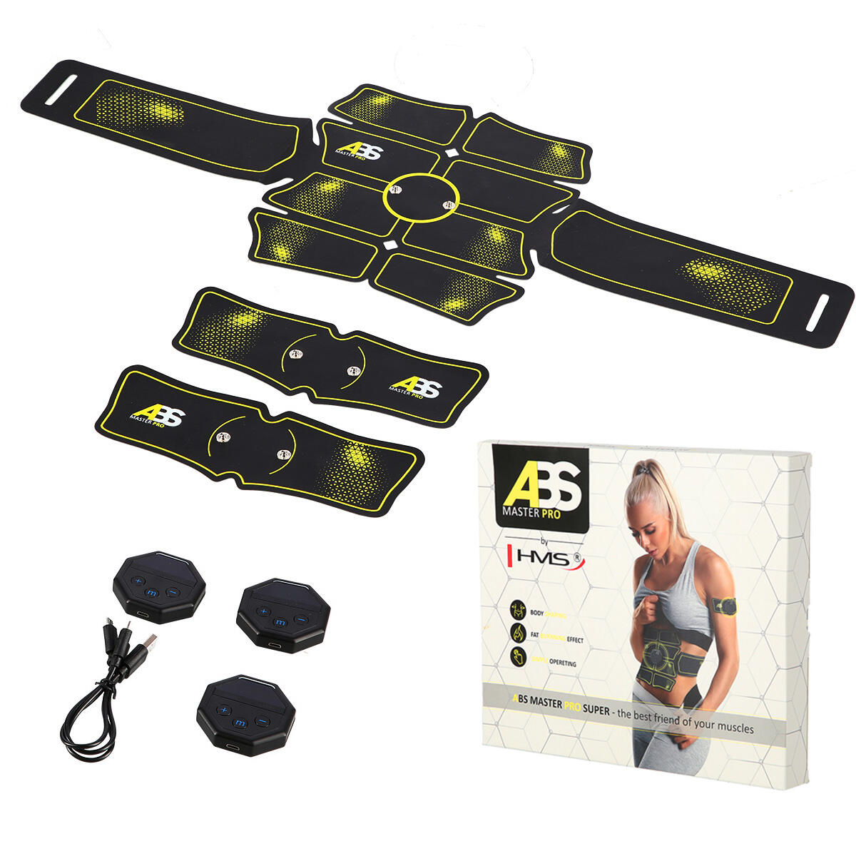 EMS posilovač svalů HMS ABS Master PRO Super 2/7