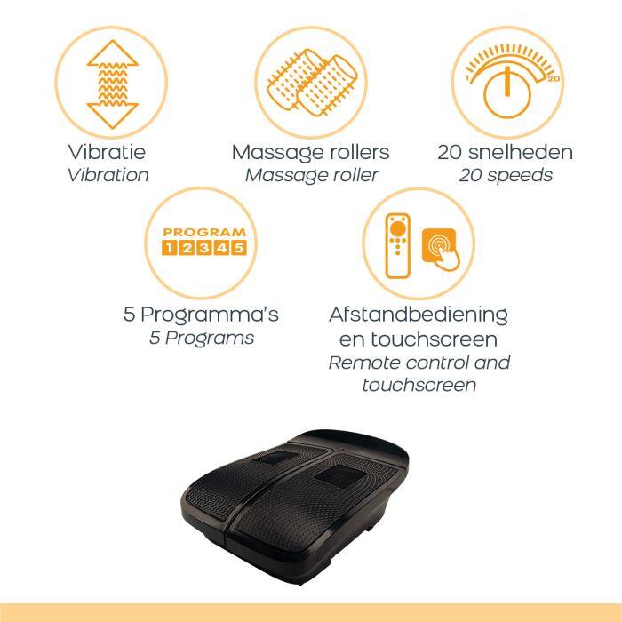 Vibration Leg Trainer Vibrationsplatte - Schwarz | Decathlon