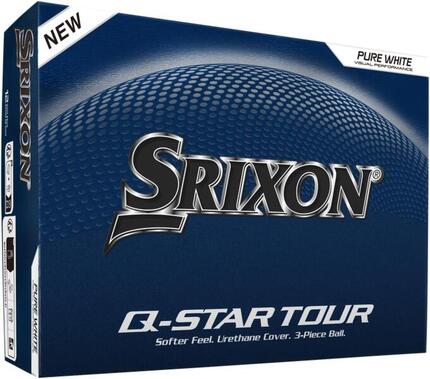 Srixon Q-STAR Tour 2026, nouvelle balle de golf, 12 unités, blanche
