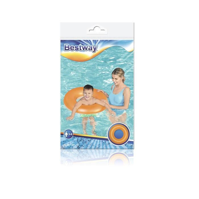 BESTWAY COLAC INOT GONFLABIL FROSTED NEON 76 CM, Verde