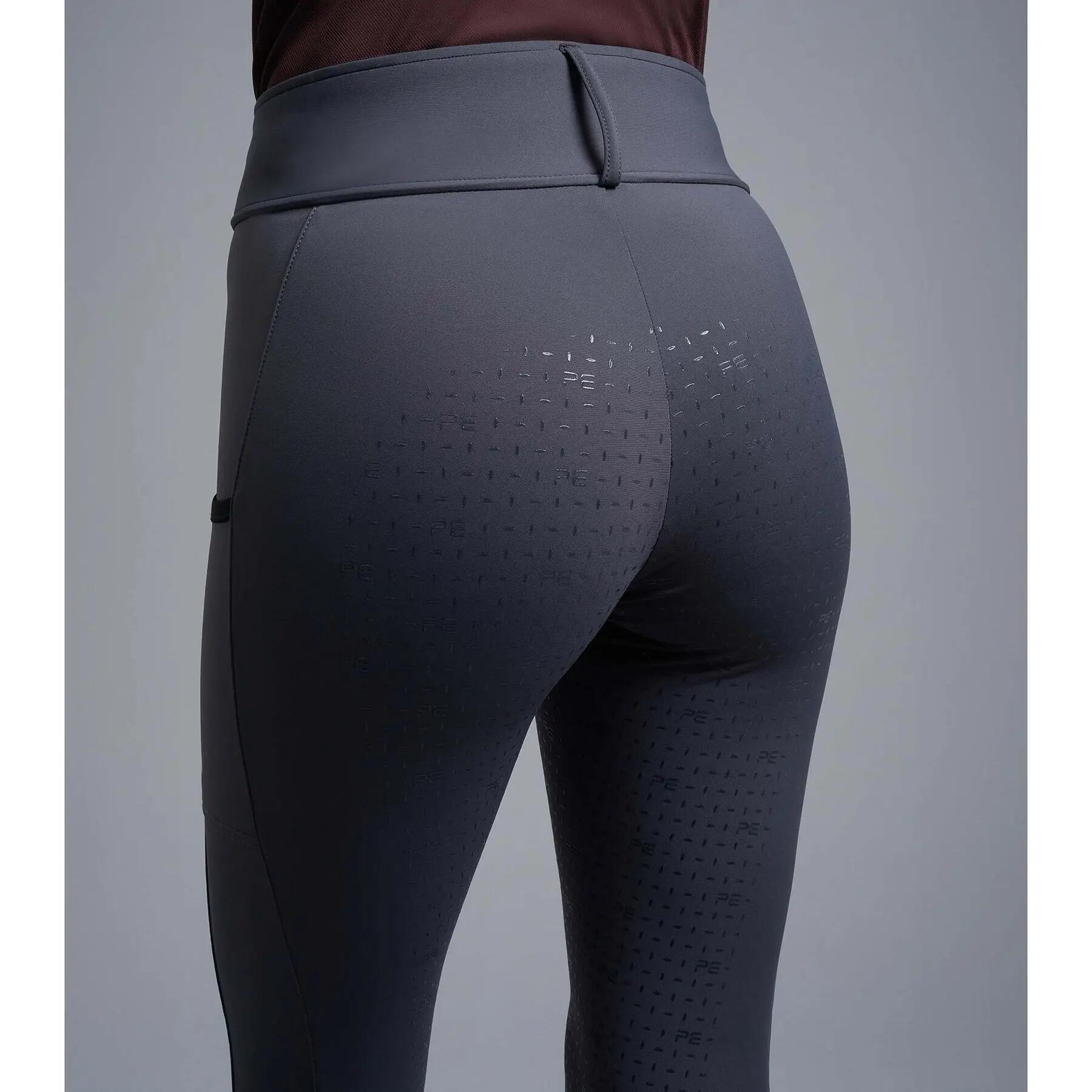 Leggings da equitazione full grip da donna Premier Equine Concerto 3/5