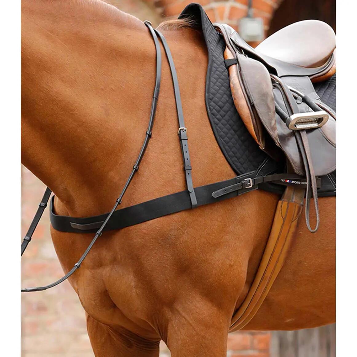 Sangle de poitrail élastique pour cheval Premier Equine Zimella 5/5